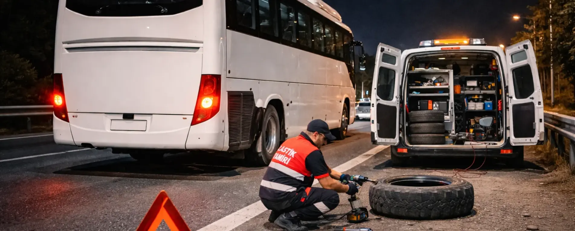 Mersin’de 7/24 Mobil Lastikçi